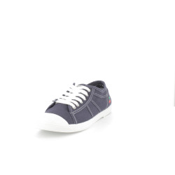 baskets bleu indigo Le temps des cerises