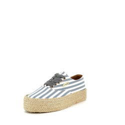 Baskets Cosmic print bleu rayure marin