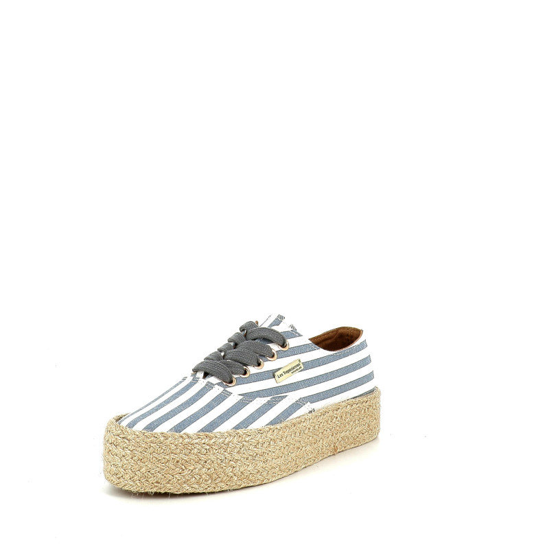Baskets Cosmic print bleu rayure marin