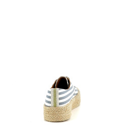 Baskets Cosmic print bleu rayure marin