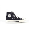 Basket montante bleu en toile