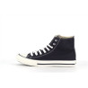 Basket montante bleu en toile