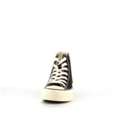 Basket montante kaki en toile