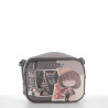 sac Anekke marron et bordeaux