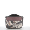 sac Anekke marron et bordeaux
