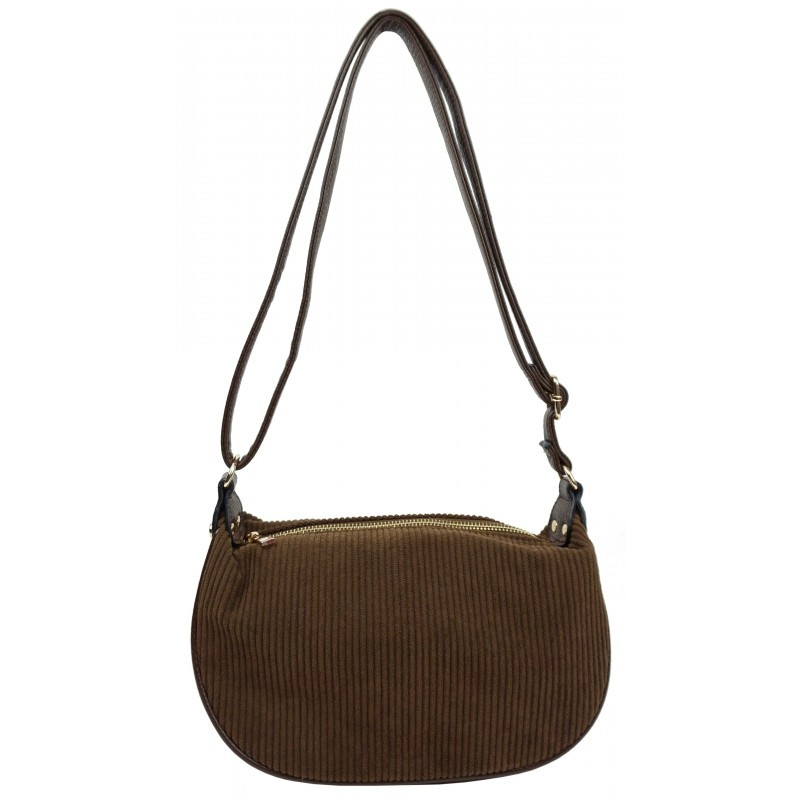 Sac textile marron