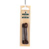 lacet rond fin 45 cm marron moyen