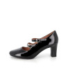 escarpins décoltés Karston Nickie noir vernis