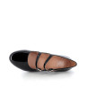 escarpins décoltés Karston Nickie noir vernis