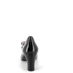 escarpins décoltés Karston Nickie noir vernis