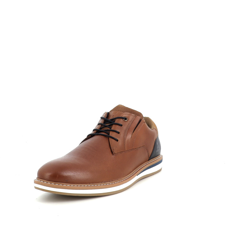 Derbys Bull Boxer cognac