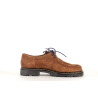 derby marron en cuir