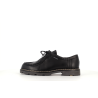 derby noir en cuir