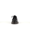 derby noir en cuir