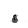 derby noir en cuir