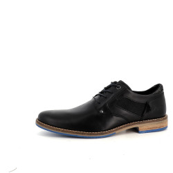 Derbys en cuir noir Cotemer