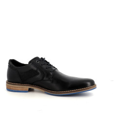 Derbys en cuir noir Cotemer