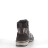 Bottines marron en cuir