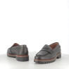 Mocassins Noirs et dorés Carista
