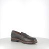 Mocassins Noirs et dorés Carista
