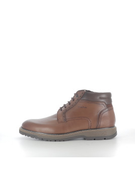 Boots en Cuir Marron