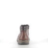 Boots en Cuir Marron