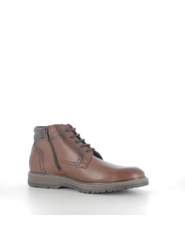 Boots en Cuir Marron
