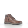 Boots en Cuir Marron