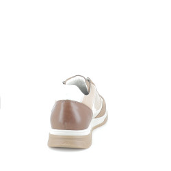 Basket basses beiges et marron