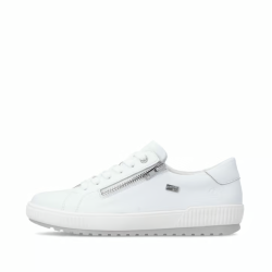 Chaussures blanches en cuir avec protection remonteTEX
