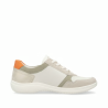 Chaussures blanches en cuir