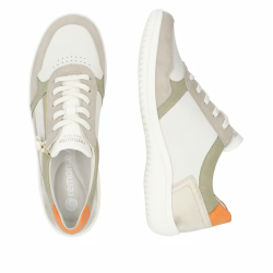 Chaussures blanches en cuir