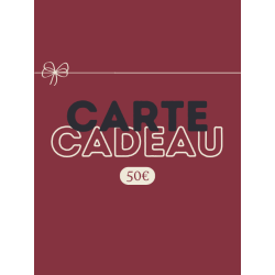 Carte cadeau 50€