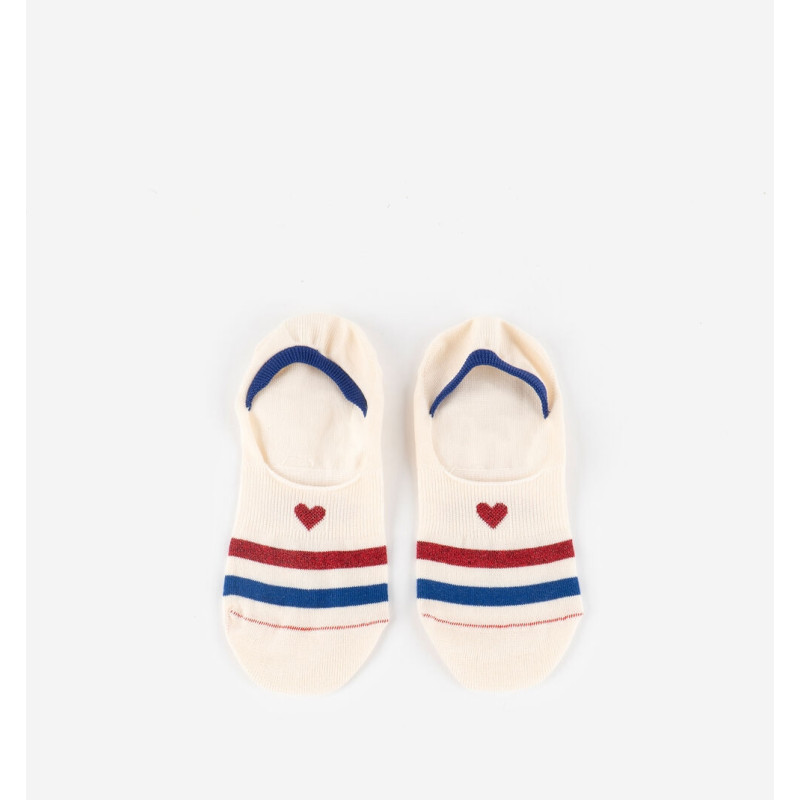 Socquette coeur