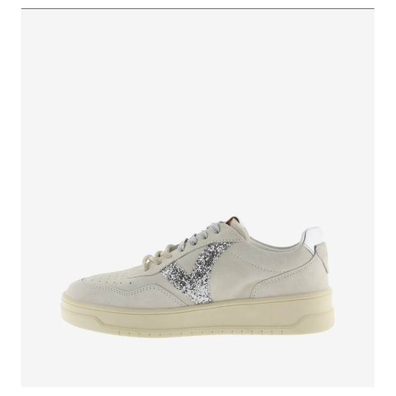 Baskets pour femme avec logo pailleté