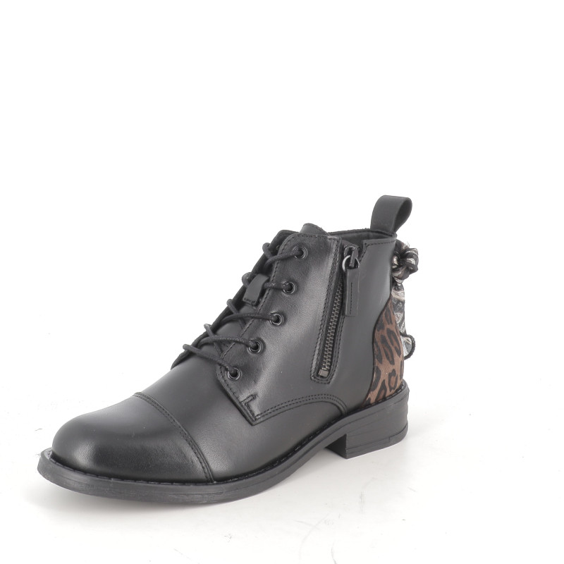 Boots détail léopard
