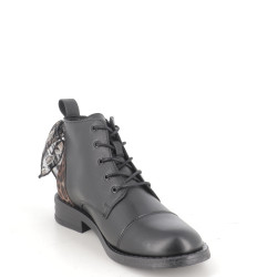 Boots détail léopard