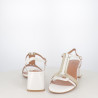 Nu-pieds à Talon metamorf’ose Blanc