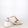 Nu-pieds à Talon metamorf’ose Blanc