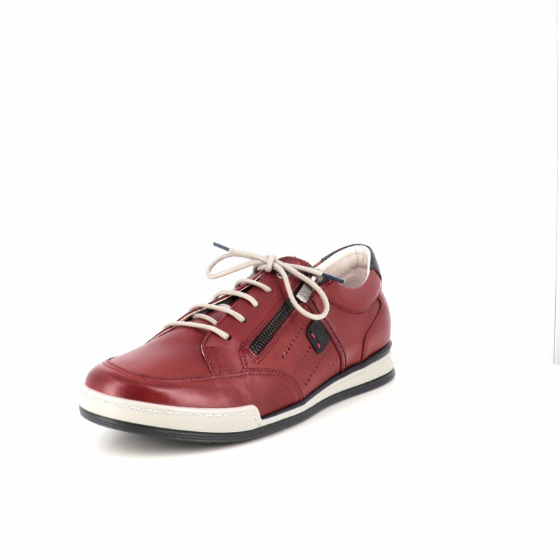 Baskets basses rouges