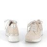 Basket Basse Rieker Beige à Motif