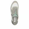 Baskets basses beiges et kaki