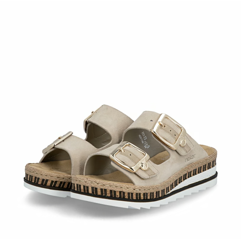Mules Rieker Beiges