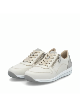 Baskets Rieker Blanc Crème