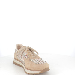 Baskets basses Rieker beiges