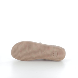 Baskets basses en cuir marron
