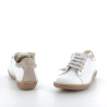 Baskets basses blanches en cuir