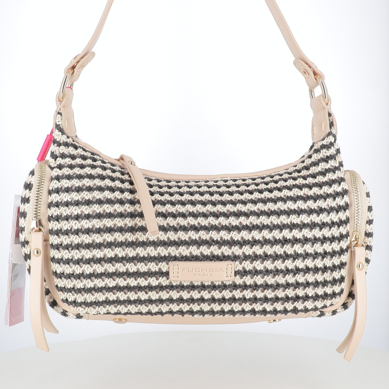 Sac crochet Fushia