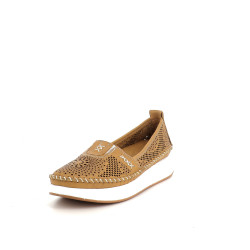 Mocassins marron aérés