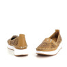 Mocassins marron aérés